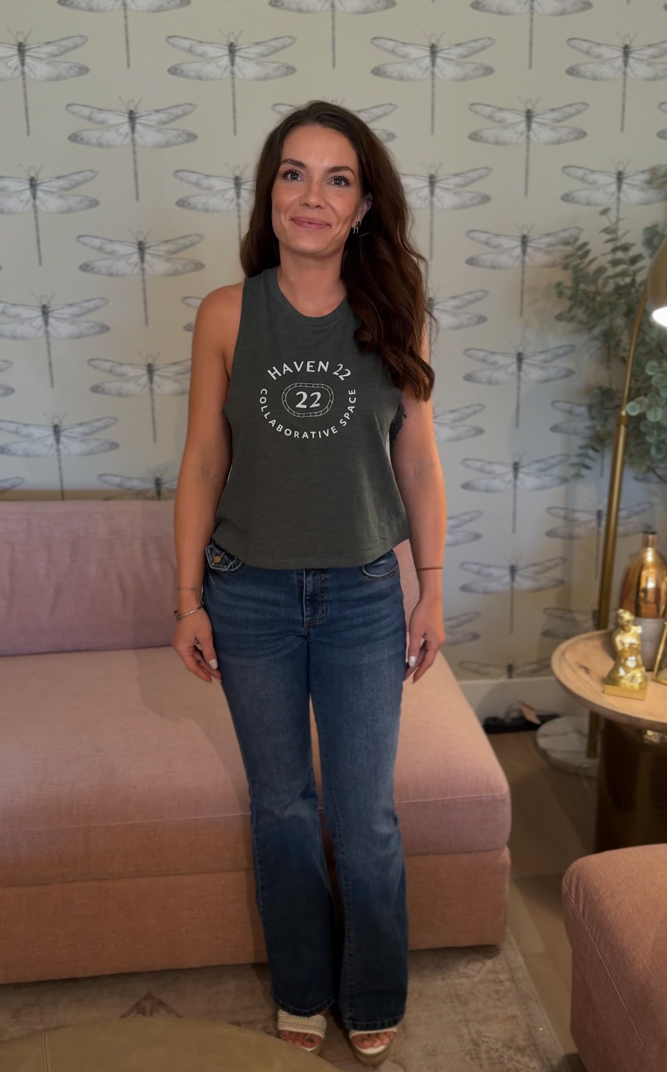 Haven Racerback Crop Tank