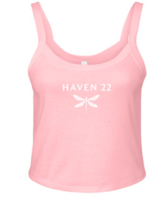 Haven Micro Rib Spaghetti Strap Tank